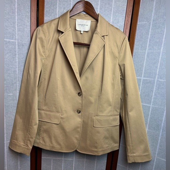 Clyde Stretch-Wool Blazer size8 - Picture 6 of 12